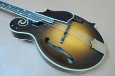 Gibson F-5L Master Model / One Owner Collection・Fern  Head Inlay・ Solid Spruce Top・Solid Flamed Maple Side and Back・Flamed Maple Neck・Script Inlay Logo・Gold Original peg・Ebony Fingerboard・Cremona Burst Lacqu_4