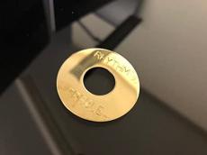 Gibson Brass Toggle Plate for Les Paul / Randy Rhoads/トグルスイッチプレート/全国一律送料無料_3
