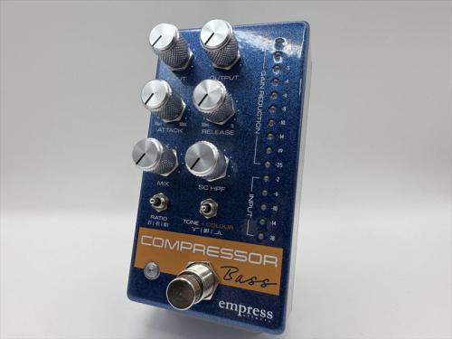 Empress Effects Bass Compressor Blue Sparkle