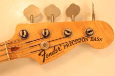 Fender 1975 Precision Bass "Original Fretless with Flame Maple Neck"_5