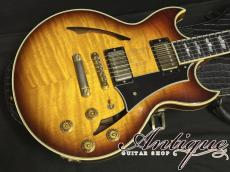 Gibson Custom Shop Johnny A Signature Hollowbody 2003 Sunset Glow Sunburst w/Custom Orderd Stoptail Spec 2.88kg #JA020 Near-Mint & Full-Origianl w/OHC "One Owner & First Year Rare Spec"_4