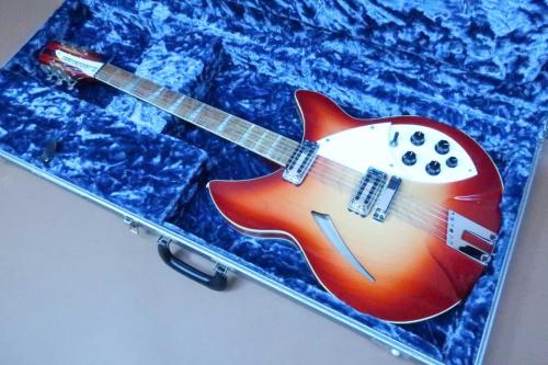 Rickenbacker 360/12C63 FG (Fireglo)Maple Semi-Acoustic Body・Deluxe Vintage Repro Peg・Maple Set-in Neck・Vintage Single Coil Toaster Pickup・6way With Split Saddle・Trapeze Tailpiece・Weight / 3.5kg【With Original Har