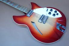 Rickenbacker 360/12C63 FG (Fireglo)Maple Semi-Acoustic Body・Deluxe Vintage Repro Peg・Maple Set-in Neck・Vintage Single Coil Toaster Pickup・6way With Split Saddle・Trapeze Tailpiece・Weight / 3.5kg【With Original Har_3