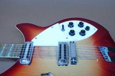 Rickenbacker 360/12C63 FG (Fireglo)Maple Semi-Acoustic Body・Deluxe Vintage Repro Peg・Maple Set-in Neck・Vintage Single Coil Toaster Pickup・6way With Split Saddle・Trapeze Tailpiece・Weight / 3.5kg【With Original Har_12