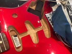 Fender Mexico Standard Stratocaster Candy Apple Red SCHALLER Lock Meister MOD 2013_12