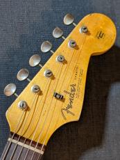 Fender Custom Shop 1963 Stratocaster Super Heavy Relic 2P Selected Ash  -Black over 3TS-【3.45kg】【アッシュボディ】_7