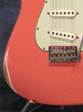Fender Custom Shop Limited 1960 Stratocaster Relic Faded Aged Tahitian Coral_8