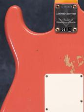 Fender Custom Shop Limited 1960 Stratocaster Relic Faded Aged Tahitian Coral_15