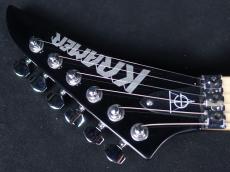 KRAMER Tracii Guns "Gunstar" Voyager Black Metallic and Silver Ghost Flames_5
