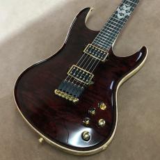 Valenti Guitars Nebula Carved, Blood Red