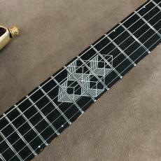 Valenti Guitars Nebula Carved, Blood Red_7