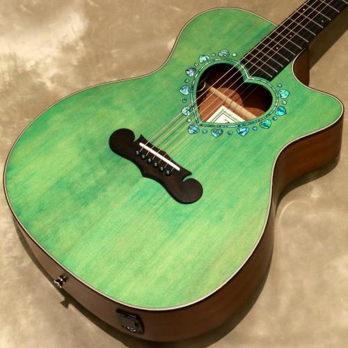 ZEMAITIS CAF-90HCW, Forest Green Abalone