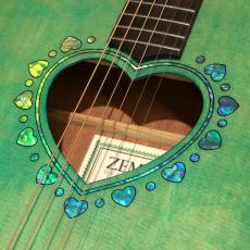 ZEMAITIS CAF-90H, Forest Green Abalone_8