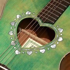 ZEMAITIS CAF-90H, Forest Green Mother of Pearl_8