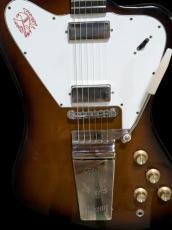 Gibson Gibson Custom Shop ‘65 Non-Reverse Firebird V w/ Vibrola Vintage Sunburst_2
