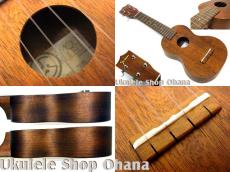 Famous [FS-1G] ソプラノ マホガニー合板 ギヤペグ仕様_4