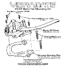 VIBRAMATE V5 Short Tail Mounting Plate for Bigsby B5_3