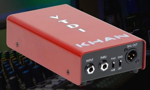 KHAN AUDIO VTDI RED Tube D.I. Box《真空管DIボックス》【オンラインストア限定】