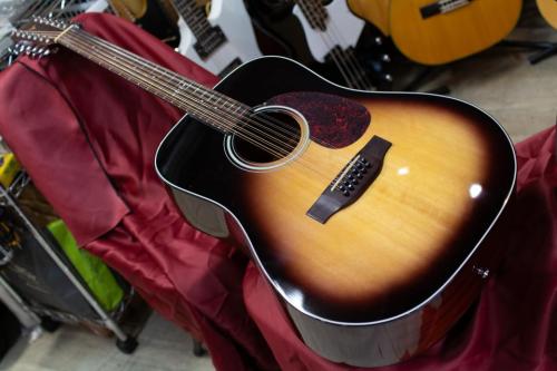 K.Yairi  MYW-65-12 12弦ギターSB マイク搭載　アンプに繋げる　PICKUP付　【 Kヤイリ 12　Strings　PU搭載 】　