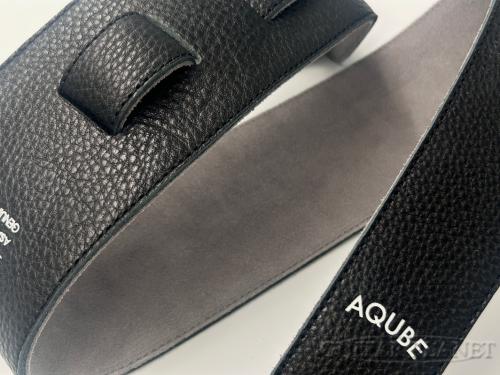 AQUBE STANDARD Shrink Guitar Strap M -Black/Gray-【Made In JAPAN】