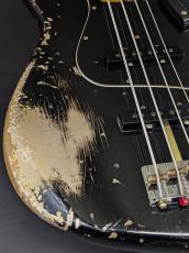 Fender Custom Shop ~Bass Planet Spec~ 1961 Jazz Bass Heavy Relic -Black over ShorelineGold-_8