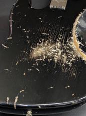 Fender Custom Shop ~Bass Planet Spec~ 1961 Jazz Bass Heavy Relic -Black over ShorelineGold-_9