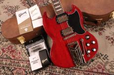 Gibson 【Prototype】SG Standard '61 w/Sideway Vibrola (#213250228) Vintage Cherry≒2.86kg