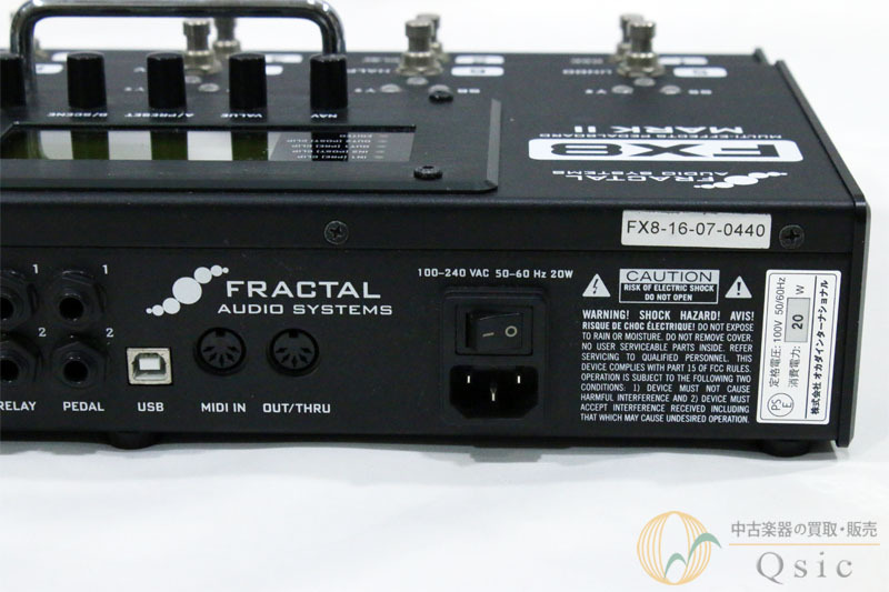 Fractal Audio Systems FX8 MARK II [MLD67]【神戸店在庫