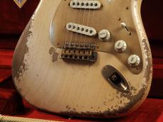 Fender Custom Shop MBS Dale Wilson Masterbuild 1957 Stratocaster Super Heavy Relic ~Aged White Blonde~ _9