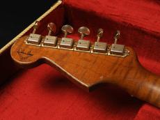 Fender Custom Shop MBS Dale Wilson Masterbuild 1957 Stratocaster Super Heavy Relic ~Aged White Blonde~ _12