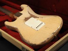 Fender Custom Shop MBS Dale Wilson Masterbuild 1957 Stratocaster Super Heavy Relic ~Aged White Blonde~ _15