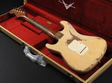 Fender Custom Shop MBS Dale Wilson Masterbuild 1957 Stratocaster Super Heavy Relic ~Aged White Blonde~ _16