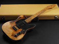 Nacho Guitars 1950-52 Blackguard w/P-90 ~Super Heavily Aged Sunburst~_2