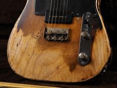 Nacho Guitars 1950-52 Blackguard w/P-90 ~Super Heavily Aged Sunburst~_8