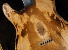 Nacho Guitars 1950-52 Blackguard w/P-90 ~Super Heavily Aged Sunburst~_14