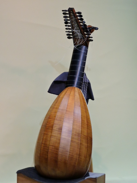 加納木魂　13コース　バロックリュート 加納木魂 13コース バロックリュート 楽器・機材