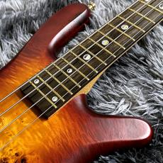 Warwick Teambuilt Streamer LX 4-string Limited Edition 2025 Honey Sunset Burst in Natural Transparent Satin_5