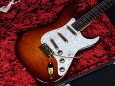 Fender Custom Shop Quilt Maple Stratocaster NOS Violin Burst_11