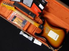 Fender Custom Shop 1960 Stratocaster Heavy Relic Faded Aged 3-Color Sunburst_7