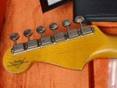 Fender Custom Shop 1960 Stratocaster Heavy Relic Faded Aged 3-Color Sunburst_10
