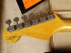 Fender Custom Shop Custom Collection 1956 Stratocaster Journeyman Relic Wide-Fade 2-Color Sunburst_10