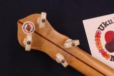 Custom George Formby Style 1930's Soprano Resonator Banjo Ukulele #5551_8