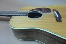 Breedlove American series D/SR H / Solid Sitka Spruce Top・Solid Rosewood Side and Back・Original Peg・Abalone Rosette・Herringbone Binding・Rosewood Fingerboard and Bridge・Tortis Color Pick guard【With Original Hard_11