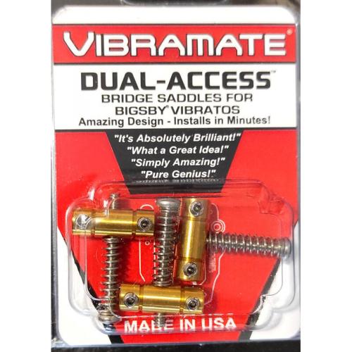 VIBRAMATE Telecaster Bridge Saddles/サドルセット/ビグスビー・ビブラート/ヴィブラメイト/全国一律送料無料