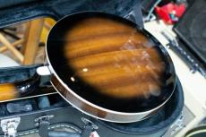 ARIA SB-40　5弦バンジョー 　ハードケース付き　マイク搭載アンプに繋げる　エレキバンジョー　Banjo_4