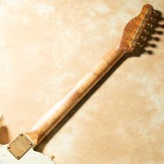 XOTiC XTC-1 TL Vintage White  over Burgundy Mist  Heavy Aged Gold Parts_8