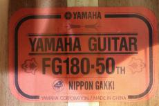 YAMAHA 【USED】FG-180-50th【2016年製】【400本限定生産】_11