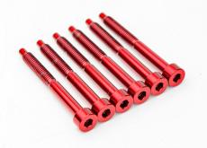 FU-Tone Titanium String Lock Screw Set(6) RED