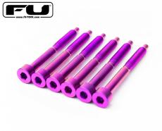 FU-Tone Titanium String Lock Screw Set(6) Purple