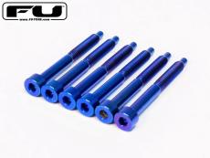 FU-Tone Titanium String Lock Screw Set(6) Blue